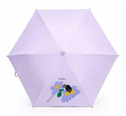 Cat 5 Fold Compact EVA Umbrella with Carry Cover