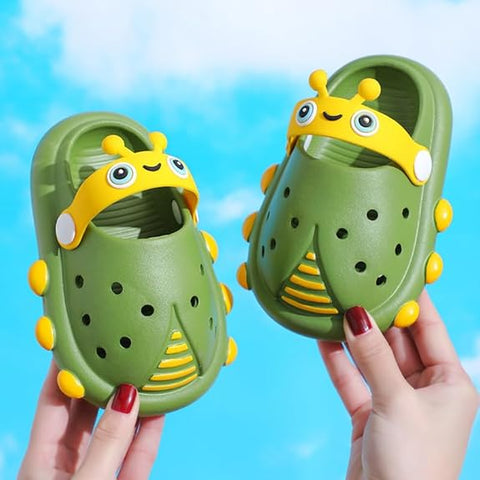 Lady Bug Funky Kids Cartoon Slip on Clogs Sandal