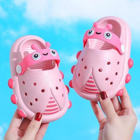 Lady Bug Funky Kids Cartoon Slip on Clogs Sandal