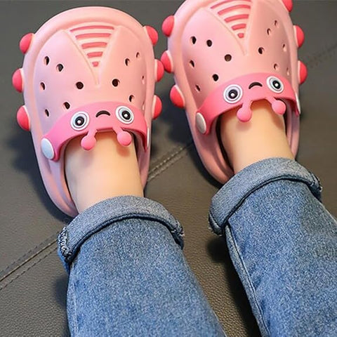 Lady Bug Funky Kids Cartoon Slip on Clogs Sandal