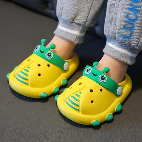 Lady Bug Funky Kids Cartoon Slip on Clogs Sandal