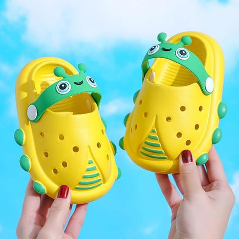 Lady Bug Funky Kids Cartoon Slip on Clogs Sandal