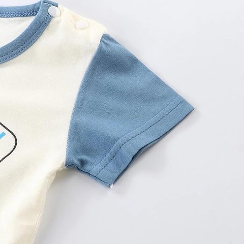 Kids Half Sleeve Cool Casual Cotton T-shirt & Shorts Clothing Set
