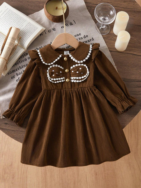 Girls Flair Tutu Frock Dress