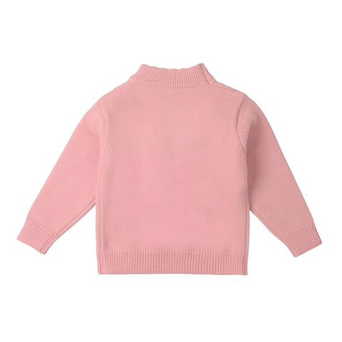 Kids Cute Bunny Soft Knit Winter Woolen Sweater Pullover