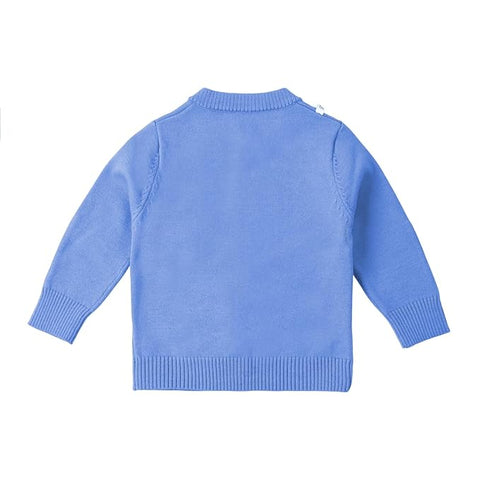 Kids Warm Wool Winter Front Open Dinosaur Cardigan Sweater