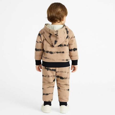 Kids Winter Fleece Set Warm Hoodie & Jogger Pant