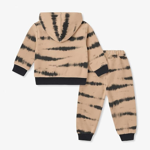 Kids Winter Fleece Set Warm Hoodie & Jogger Pant