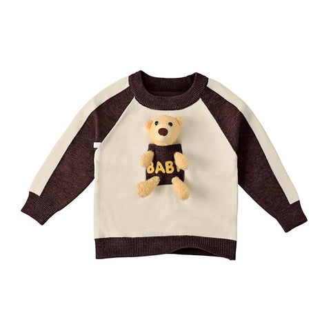 Baby 3D Teddy Bear Winter Sweatshirt n Jogger Pants
