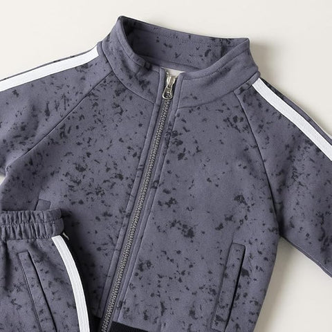 Kids Tracksuit Winter Fleece Lined Jacket & Joggers