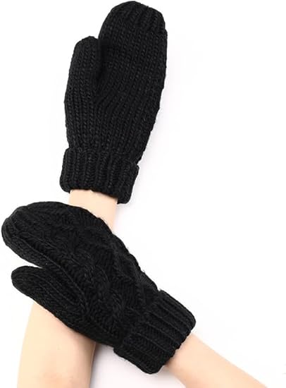 Women Winter Woollen Hand & Wrist Warmer Gloves