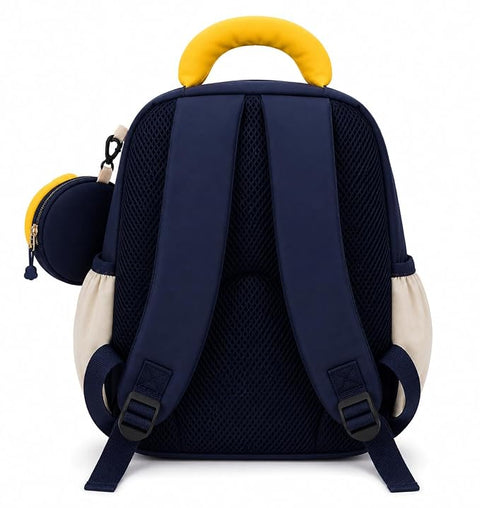 Kids Dino & Bunny School Bag Backpack with Coin Purse