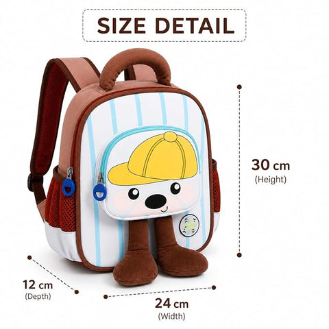 Kids Plush Toy School Bag Backpack for Boys n Girls