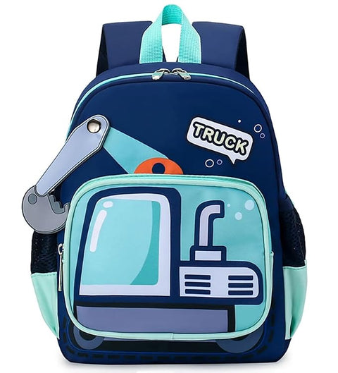 Kids Excavator Construction Vehicle School Bag