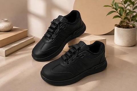 Stretch Elastic Lace School Shoes for Boys n Girls