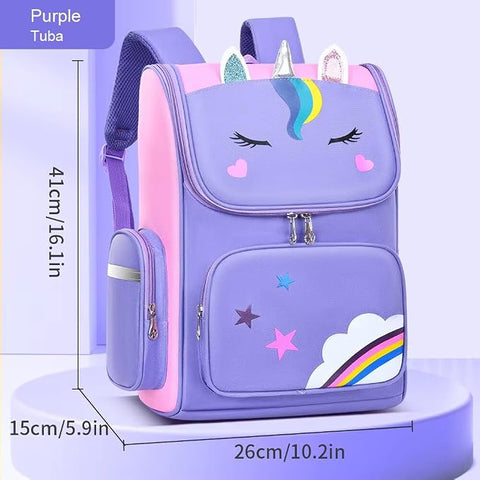 Girls Unicorn Backpack School Bag