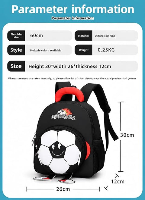 Football Kids Backpack for Boys & Girls