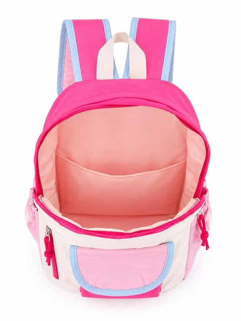Waterproof Crinkle Rainbow School Bag Backpack for Girl Boy