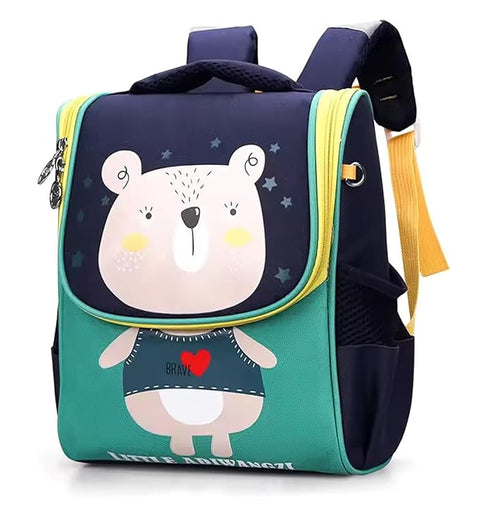 Kids Cartoon Flap School Backpack for Boys & Girls