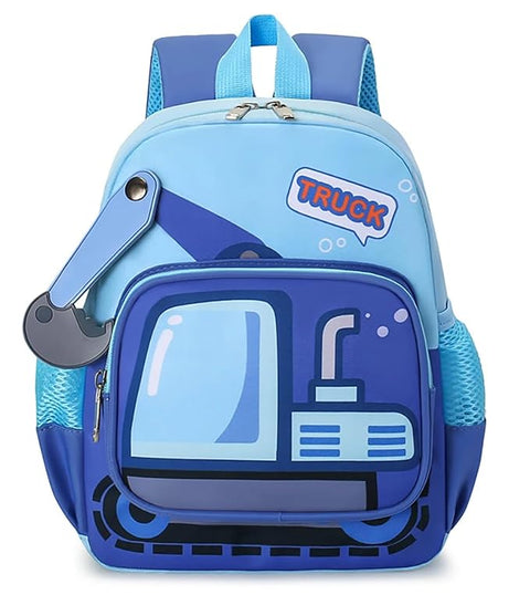 Kids Excavator Construction Vehicle School Bag