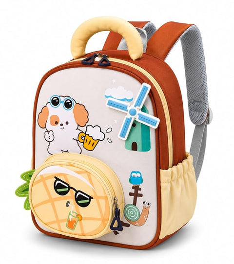 Kids Windmill Spinner School Bag Backpack for Boys n Girls