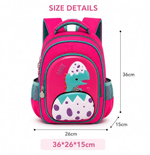 Kids 3D Cartoon School Backpack for Boys N Girls