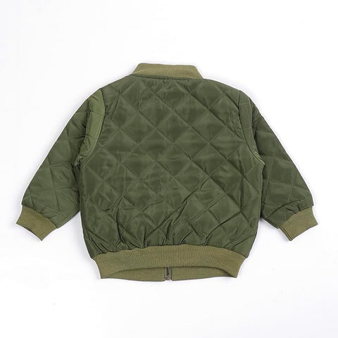 Kids Full Sleeve Winter Warm Quilted Zipper Jacket for Boys & Girls 1 to 6 Years