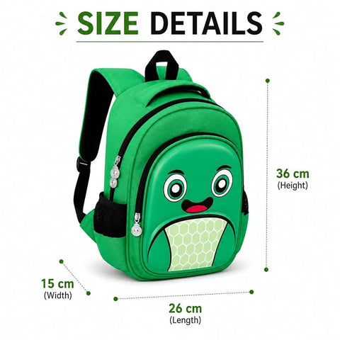 Kids 3D Cartoon School Backpack for Boys N Girls
