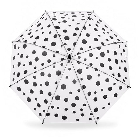 Classy Polka Dot Umbrella for Women & Girls