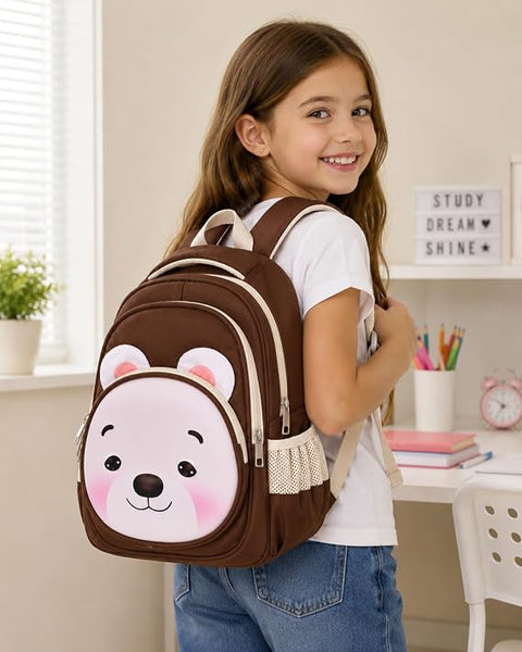 Kids EVA 3D Bear School Bag