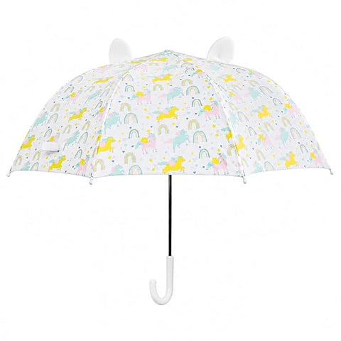 Kids 3D Unicorn Umbrella | No Pinch School Umbrella