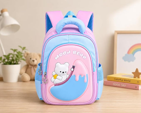 Kids Cute Moon Bear Preschool Bag