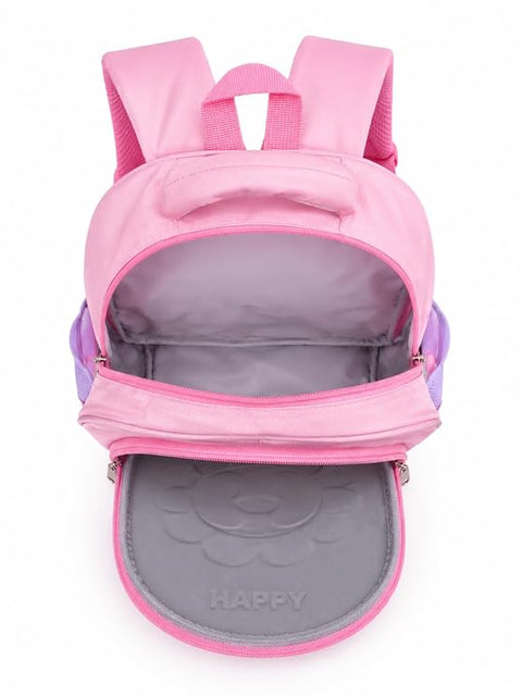 Hard Shell 3D Flower Kids School Bag