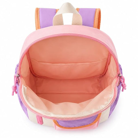 Waterproof Crinkle Rainbow School Bag Backpack for Girl Boy