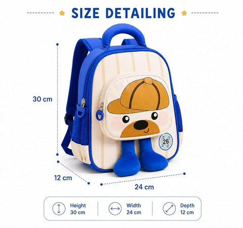 Kids Plush Toy School Bag Backpack for Boys n Girls