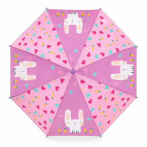 Kids Auto Open Cartoon Rain Umbrella