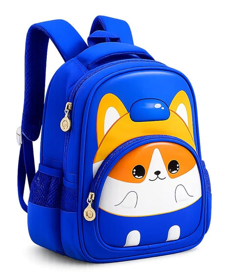 Kids Blue Fox School Backpack