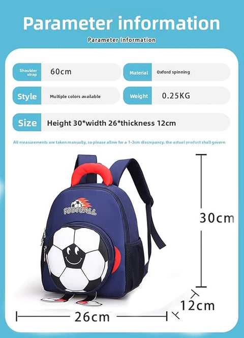 Football Kids Backpack for Boys & Girls