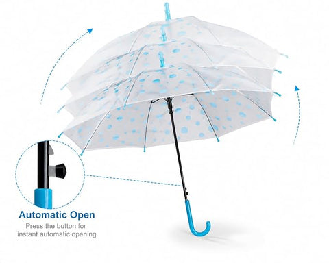 Classy Polka Dot Umbrella for Women & Girls