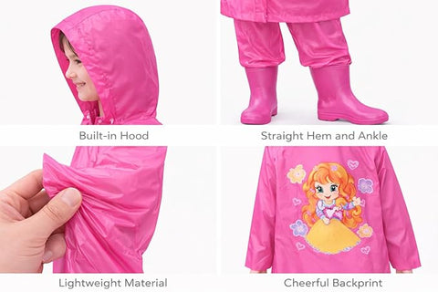 Kids Raincoat Pant Set