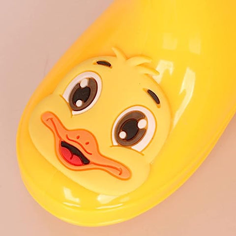 Yellow Duck Kid’s Waterproof Anti-Skid Rain Boots Rain Shoes Rain Wear Gear for Young Lil Toddler Tween Boys and Girls