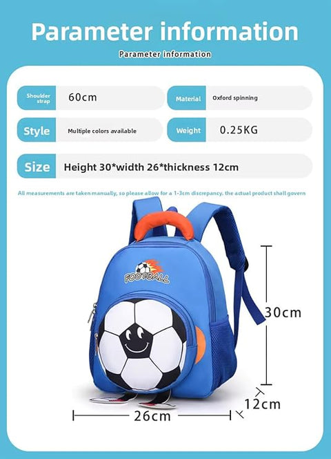 Football Kids Backpack for Boys & Girls