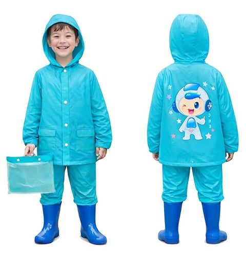Kids Raincoat Pant Set