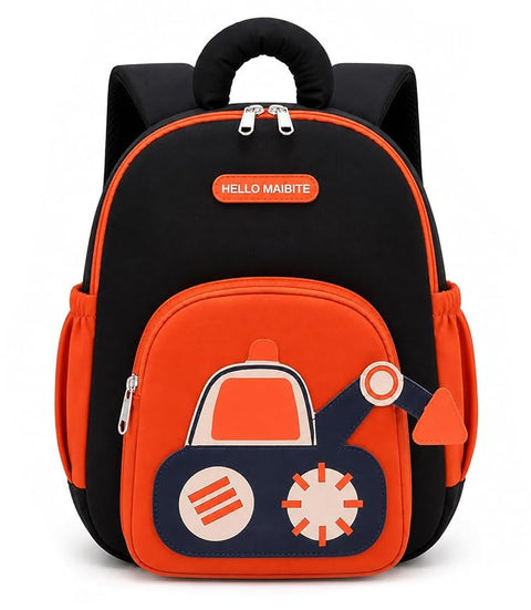 Kids Excavator Preschool School Bag | Construction JCB Backpack