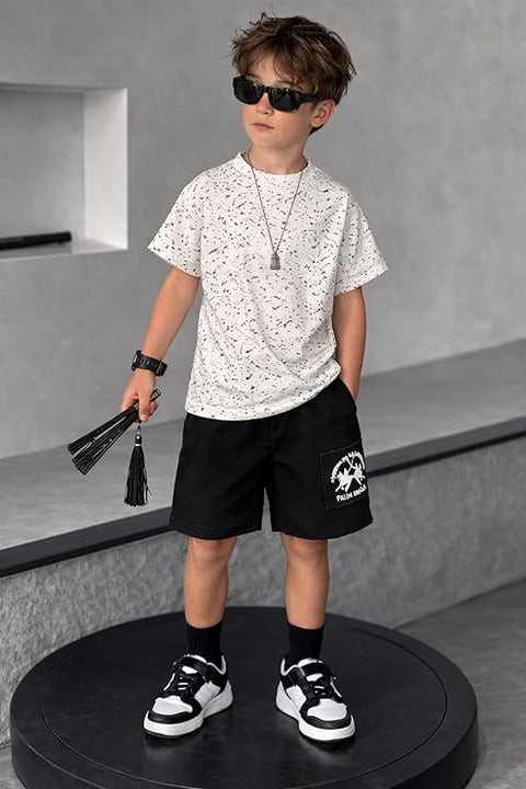 Boys Summer Wear 2-Piece Outfit Set