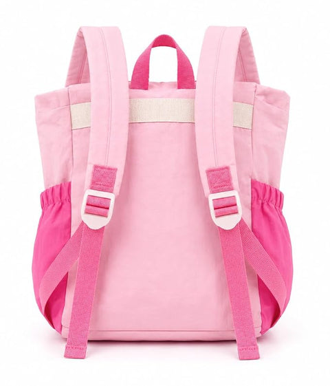 Kids Waterproof Pom Pom Backpack School Bag
