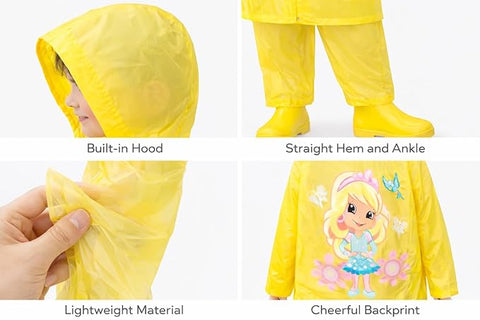 Kids Raincoat Pant Set