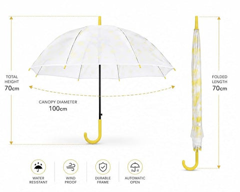 Classy Polka Dot Umbrella for Women & Girls