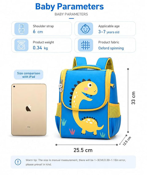 Kids Cartoon Flap School Backpack for Boys & Girls