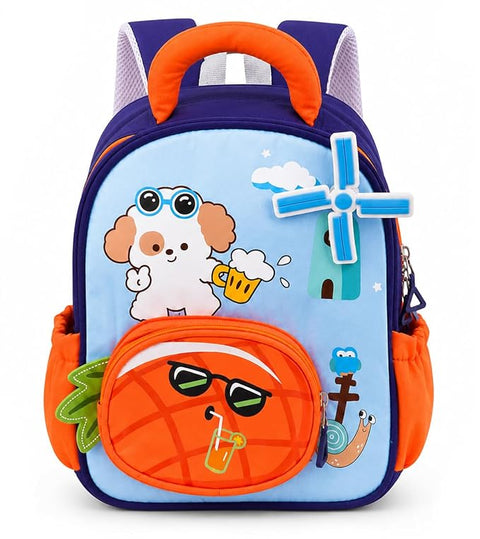 Kids Windmill Spinner School Bag Backpack for Boys n Girls